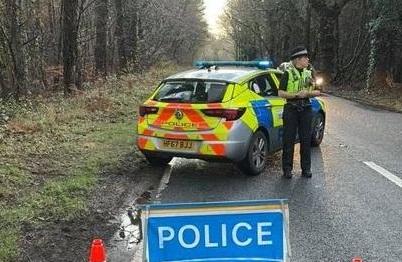 A35: Man seriously injured in crash with Ford Transit 