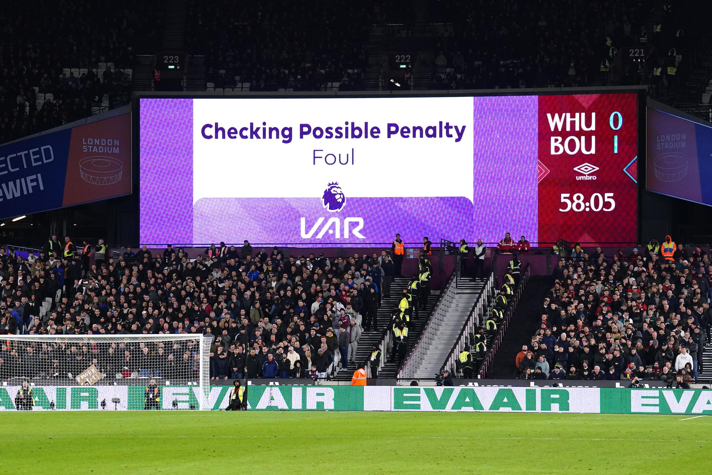 Premier League boss: VAR experience in stadium not good enough