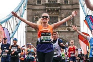 Moors Valley ranger runs London Marathon in memory of Dad