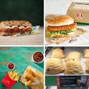 Vegan dishes you can find at fast food restaurants for 'Veganuary'
