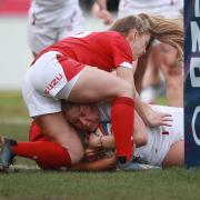 Poppy Cleall scored three tries for England (Picture: Adam Davy/PA)