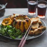 Baked Pumpkin and Watercress Fondue