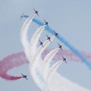 Red Arrows cancel Bournemouth Airport landing as part of coronation flypast