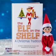 Photo of Elf on the Shelf.