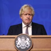 Boris Johnson leading a Downing Street Press Conference. Credit: PA