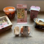 We tried the M&S Food range that's in Costa Coffee stores now