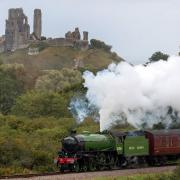 Corfe Castle near Wareham is hosting The Castle and the Dragon Family Trail. Picture: PA