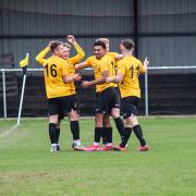 Bashley will be celebrating promotion back to the Southern League (Pic: Steve Ross / @ThoseWhiteLines)
