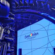 The Eurovision Song Contest stage in Turin (Eurovision/PA)