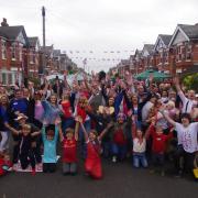 Evelyn Road street party for the Queen's Platinum Jubilee