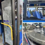Morebus vehicles damaged after youths threw projectiles in Arne Avenue, Poole