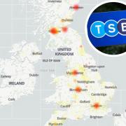 Banking customers across the country have been unable to access TSB online banking services. Picture: Downdetector/PA inset