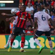 Bournemouth's Jaidon Anthony during the Premier League match between AFC Bournemouth v Arsenal. Credit Stuart Martin