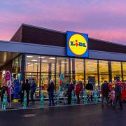 Stock image of a Lidl store