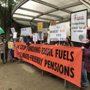 Previous lobbies aimed at persuading the Dorset Pension Fund to disinvest from fossil fuels.