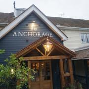The Anchorage restaurant and hotel in Canford Cliffs, Poole