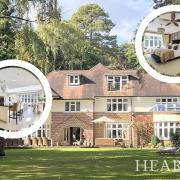 The six bed house in Branksome Park is the most viewed home in Poole on Rightmove