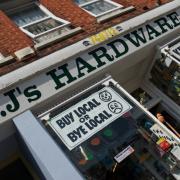 CJ's Hardware store in Bournemouth Road, Parkstone