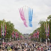 Find out when you can see the Red Arrows this weekend.