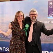 Married couple and Green Party members Kate and Joe Salmon were elected to represent Moordown