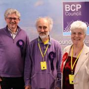 Poole People's Mark Howell and Andy Hadley retained their seats in Poole Town ward and they are joined by Labour's Sue Aitkenhead