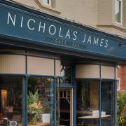Nicholas James café and bar in Ashley Cross