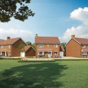 CGI of homes at Whitsbury Green, Fordinbridge