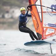 Christchurch windsurfer Emma Wilson
