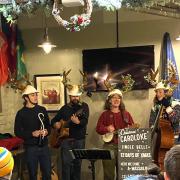 Lockdown Band at Ye Olde George Inn, Dec 2022