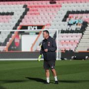AFC Bournemouth women head coach Steve Cuss