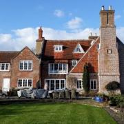 The Old Manor House in Woodside Lane, Lymington, dates from the 17th century