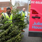 How to recycle your Christmas tree and support Dorset children’s hospice