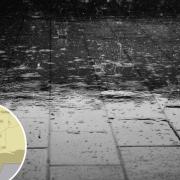 Hour-by-hour forecast for Sunday's 'heavy rain' weather warning