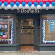 Domino's reopens two months after fire
