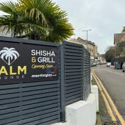 The new ‘Palm Lounge Shisha and Grill’ in Poole Hill