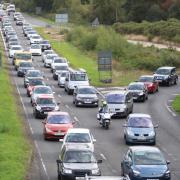 Long delays on A338 as incident slows down traffic