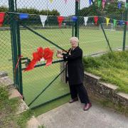 Mudeford Wood Community Centre held a grand opening for its new £100,000 all-purpose pitch.
