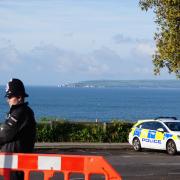 Police at West Cliff