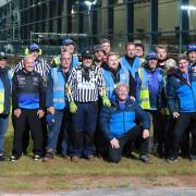 Poole Pirates track staff had a busy night on Wednesday