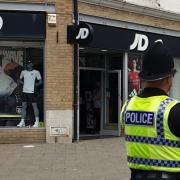 Police recover £500 of allegedly shoplifted goods