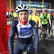 VIDEO: Paralympian Darren Kenny joins hundreds for Dorset Bike Ride