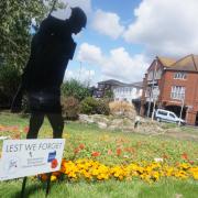 LONE: The Silent Soldier at Fountain Roundabout