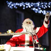 Santa at Wareham Christmas Parade in 2018.