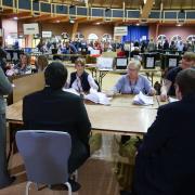 BCP Election count at The BIC , Bournemouth..