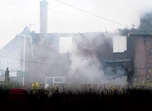 Man, 69, in critical condition after house blaze at Ibberton in North Dorset 