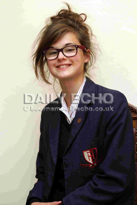 Senior School pupil Sophie, 15.