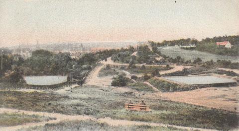 The Golf Links, Bournemouth postcard submitted by John Stimson. Postmarked circa 1904.