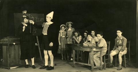 Ferndown School 1945 Christmas play