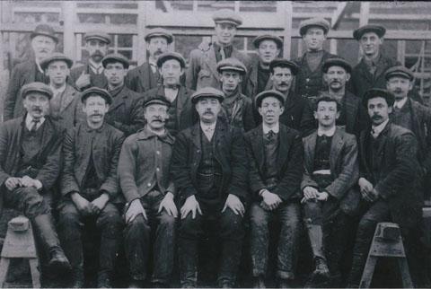 Workers from Carter & Co