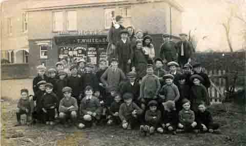 Children in Wimborne Road, Kinson
